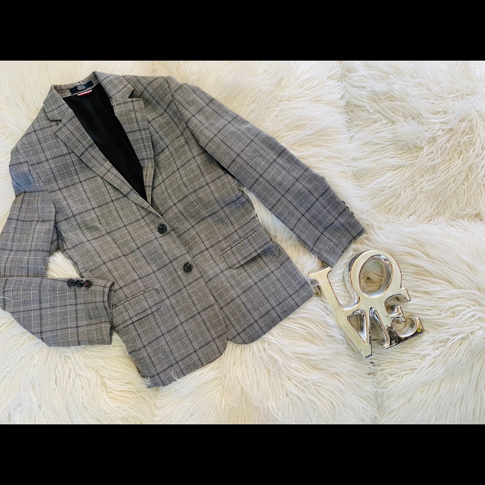 Boy Tommy Hilfiger Plaid Suit Separates
